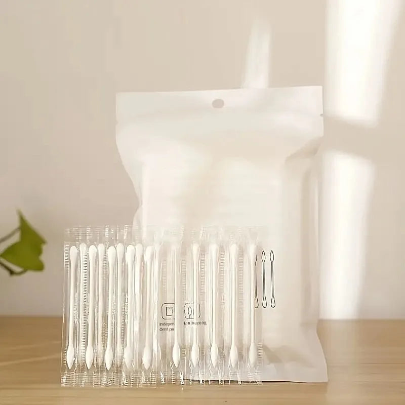 Gentle Cotton Swabs for Care