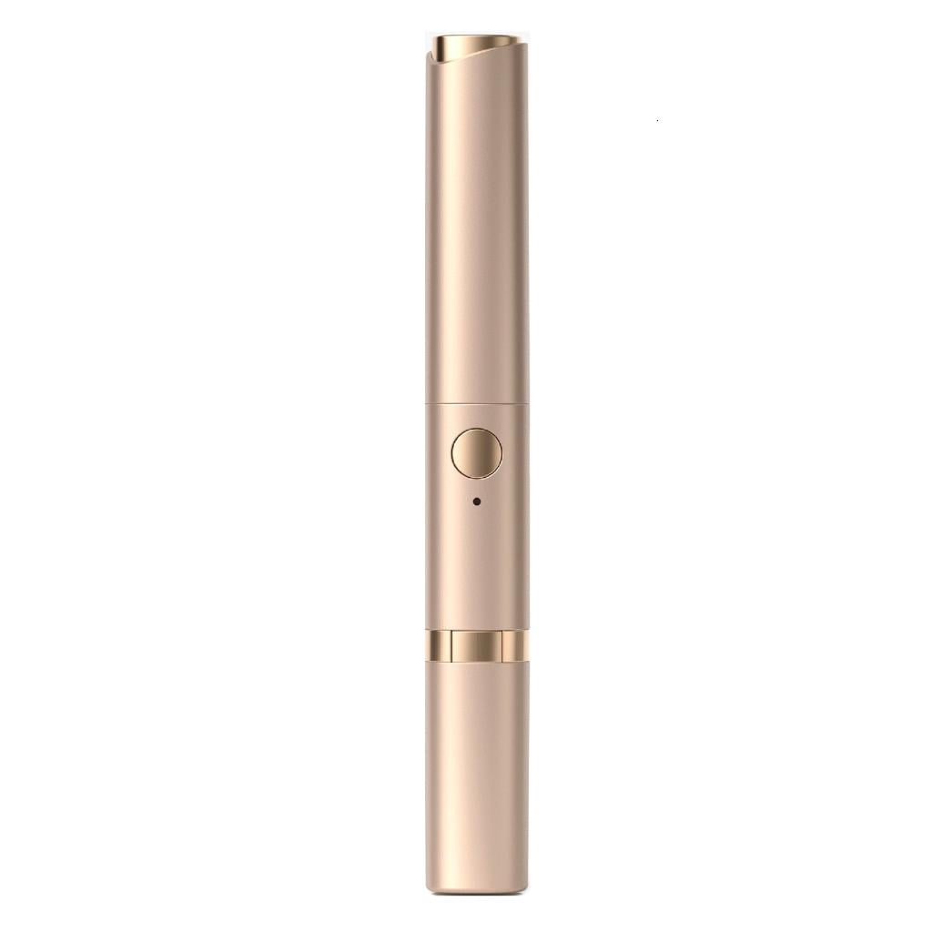 Precise Electric Eyebrow Styler for Women 2 in 1 Epilator Heating Eyelash Curler Noiseless Face Hair Remover