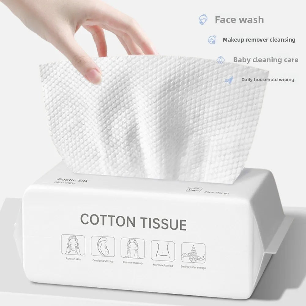 Soft Cotton Facial Towels