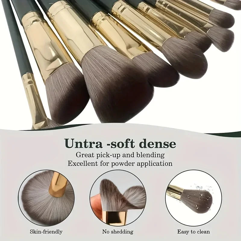 Elegant Makeup Brush Set