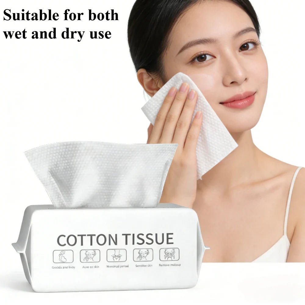 Soft Cotton Facial Towels